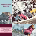 Hurtta Expedition Wintermantel Parka, Farbe:dunkelgrau, Größe:45