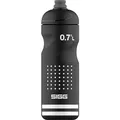 Sigg - Fahrrad Trinkflasche - Pulsar Black - Quetschbar - Spülmaschinenfest - Federleicht - Auslaufsicher - BPA-frei - Sport & Fahrrad Zubehör - Schwarz & Weiß - 0,75L