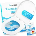 Toilettendeckel mit Absenkautomatik & Quick Release  Antibakterieller Klodeck...