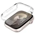 Spigen Thin Fit Hülle Kompatibel mit Apple Watch Serie 9/8/7 45mm - Kristallklar