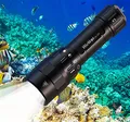 Wurkkos DL10R Tauchlampe, 4500 Lumen Unterwasser Taschenlampe Eingebauter USB-C-Ladeanschluss, XHP70.2 LED Tauchen Taschenlampe, IPX8, Wiederaufladbar Submarine Licht