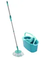 Leifheit Bodenwischer Set Clean Twist Mop Ergo Eimer Mikrofaser 6l 2tlg
