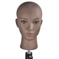 MannequinKopf, weiblich, ohne Haare, Übungskopf für Perückenherstellung und z...