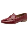 Tamaris Damen Loafer flach, rot, 38 EU