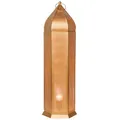 Marrakesch Orientalische Deko Stehlampe Lampe 72cm groß | Boho Tischlampe Stehleuchte als Dekoration im Wohnzimmer Schlafzimmer & Kinderzimmer | Tischleuchte Azel gold aus Metall E27 Lampenfassung