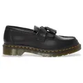 Dr Martens für Damen. 22209001 Adrian Yellow Yellow Stitch Leder-Slipper schwarz (41), Wohnung, 1 bis 3 cm, Schnürsenkel, Lässig