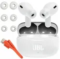 NEU JBL Wave 200TWS InEar Kopfhörer Weiß Bluetooth Wireless Deep Bass Sport