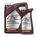 Kühlerfrostschutz MANNOL Antifreeze AF12+ 6 5+1 Liter Kühlmittel Konzentrat Rot