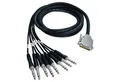 keepdrum keepdrum Multicore Kabel sna56-8 DB-25 zu 8x TRS-Klinke 3m Audio-Kabel, D-SUB DB25, zu 8x 6,35mm TRS-Klinkenstecker (300 cm), Kabelpeitsche
