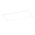EGLO LED Panel Moradillo, Deckenleuchte flach, Deckenpanel aus weißem Metall und Kunststoff, Deckenlampe warmweiß, neutralweiß, kaltweiß, 60 x 120 cm