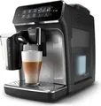 Philips Kaffeevollautomat 3200 Series, 5 Kaffeespezialitäten, LatteGo Milchsystem, Touchdisplay, Schwarz (EP3246/70)
