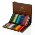 Caran D'Ache Supracolor Künstler Wasserlöslich 80 Buntstifte Holz Geschenk Box