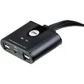 ATEN US424 - USB-Umschalter für die gemeinsame Nutzung von Peripheriegeräten - 4 x USB2.0 - Desktop (US424)
