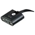 ATEN US424 USB 2.0 Data Switch, 4 USB-Geräte an 4 PC, elektronisch Signalsteuerung Signale Steuern