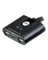 ATEN USB-Umschalter gemeinsame Nutzung Peripheriegeräte 4 x USB 2.0 (US424)