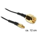 Delock Adapter, MMCX Stecker an SMA Stecker, 120 mm, [ # 88471