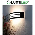 Wandleuchte E27 Wandlampe Außenleuchte IP44 Außen Garten Fassade Lampe 230V