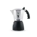 8006363040563 Bialetti Brikka Mokka-Kanne 0,17 l Schwarz, Edelstahl BIALETTI