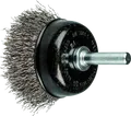 PFERD 43740163 - Topfbürste ungezopft TBU Ø50mm Schaft-Ø 6 mm Edelstahl-Draht-Ø 0