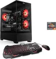 CSL Gaming-PC "AeroVision V24285", schwarz, Microsoft Windows 11 Home (64 Bit), 32 GB RAM 1.000 GB SSD