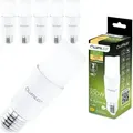 LUMILED 6x E27 T45 LED Lampe Stabform 13W ersetzt 100W 1521lm 3000K Warmweiß Stablampe Stick Maiskolben Leuchtmittel Energiespar Lichtquelle Blend...