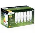 6x LED-Lampe E27 Röhrenform T45 13W = 100W 1521lm 3000K Warmweiß 200° LUMILED