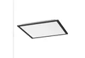 SellTec LED Deckenleuchte LED Panel Deckenlampe schwarz, dimmbar per Fernbedienung, Lichttemperatur CCT warmweiß - kaltweiß, Memory-Funktion, 1xLED-Board/24W/2700-5000K, 2700-4000-5000 Kelvin, CCT warmweiß - kaltweiß Fernbedienung