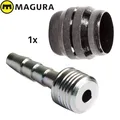 Magura Scheibenbremse Klemmring Olive 0720916 + Insert Pin Stützhülse 0720825