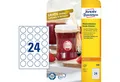 Avery Zweckform Etiketten Etiketten rund 40 mm weiß wiederablösbar VE=240 Stück