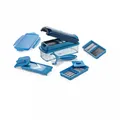 Genius Nicer Dicer Smart blau 10 tlg. Gemüseschneider, Hobel, Würfelschneider