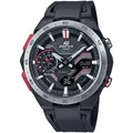 CASIO EDIFICE Smartwatch, Quarzuhr, Armbanduhr,Herrenuhr,Stoppfunktion,Bluetooth,Resinarmband schwarz