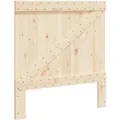 vidaXL Kopfteil 100x104 cm Massivholz Kiefer 358398