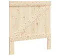 vidaXL Bett Kopfteil 100x104 cm Massivholz Kiefer (1-tlg)