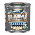 Hammerite Metallschutzlack Ultima mit Sand-Struktur, Schwarzgrau RAL7021, 250ml
