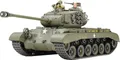 TAMIYA 300035254 - 1:35 WWII US Military Kampfpanzer M26 Pershing T26E3 (2), grün, Mehrere Farben, Erdtöne