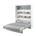 Wandklappbett BED CONCEPT LENART 160x200 Vertikal Weiß Schrankbett Gästebett
