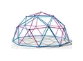 Klettergerüst 360x360x180cm DomeClimber Kinder Kletterkuppel Geodome 12FT - blau/pink