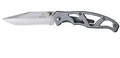 Gerber Taschenklappmesser mit glatter Klinge und Taschenclip, Klingenlänge: 7,6 cm, Paraframe I Folding Clip Knife, Edelstahl, 31-003626
