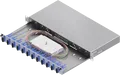 LSB1B115 - 19'' LWL Spleißbox, 1HE, 12 Ports, 12x SC-Duplex, OS2