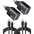 INIU 30W USB C Ladegerät 2-Pack für schnelles und sicheres Laden aller Geräte