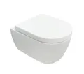 NEG Tiefspül-WC NEG Design Hänge-WC Uno11RL/RK randlos spritzfrei, Wandmontage