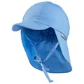 Sterntaler - Kid's Schirmmütze Nacken - Cap Gr 45 cm blau