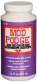 Mod Podge 16 oz Hartueberzug, Synthetisches Material, Weiss, 15.2 x 6.9 x 6.9 cm, Weiß