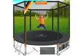 KESSER Gartentrampolin, Ø 305 cm, Trampolin TÜV Rheinland GS Zertifiziert Komplettset Sicherheitsnetz