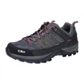 CMP Rigel Low Trekking Shoes WP, niedrige Kletterschuhe für Herren, Titan Chili, 44 EU