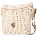 Antonio Umhängetasche Antonio Damen Bast Tasche XS beige (1, 1-tlg., 1) braun