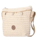 Antonio Damen Bast Tasche XS - beige