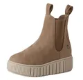 Tamaris Chelsea Boots aus Leder 1-25403-43 Plateau-Sohle Chelseaboots