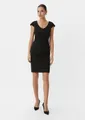 comma Minikleid Kleid Kleid mit Kappärmeln
