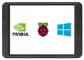 Waveshare, 8 Zoll 2K Kapazitiver 10-Punkt-Touchscreen, 1536x2048, IPS, HDMI,